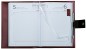 Preview: Buchkalender (auswechselbar) DIN A5 für 2026, Cambridge Top Grain Leder, rot